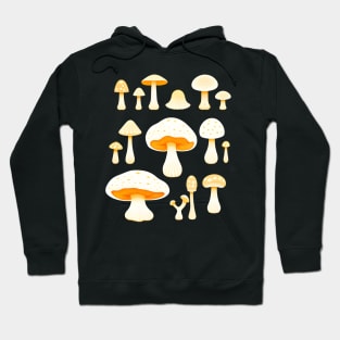 Mushroom Pattern Hoodie